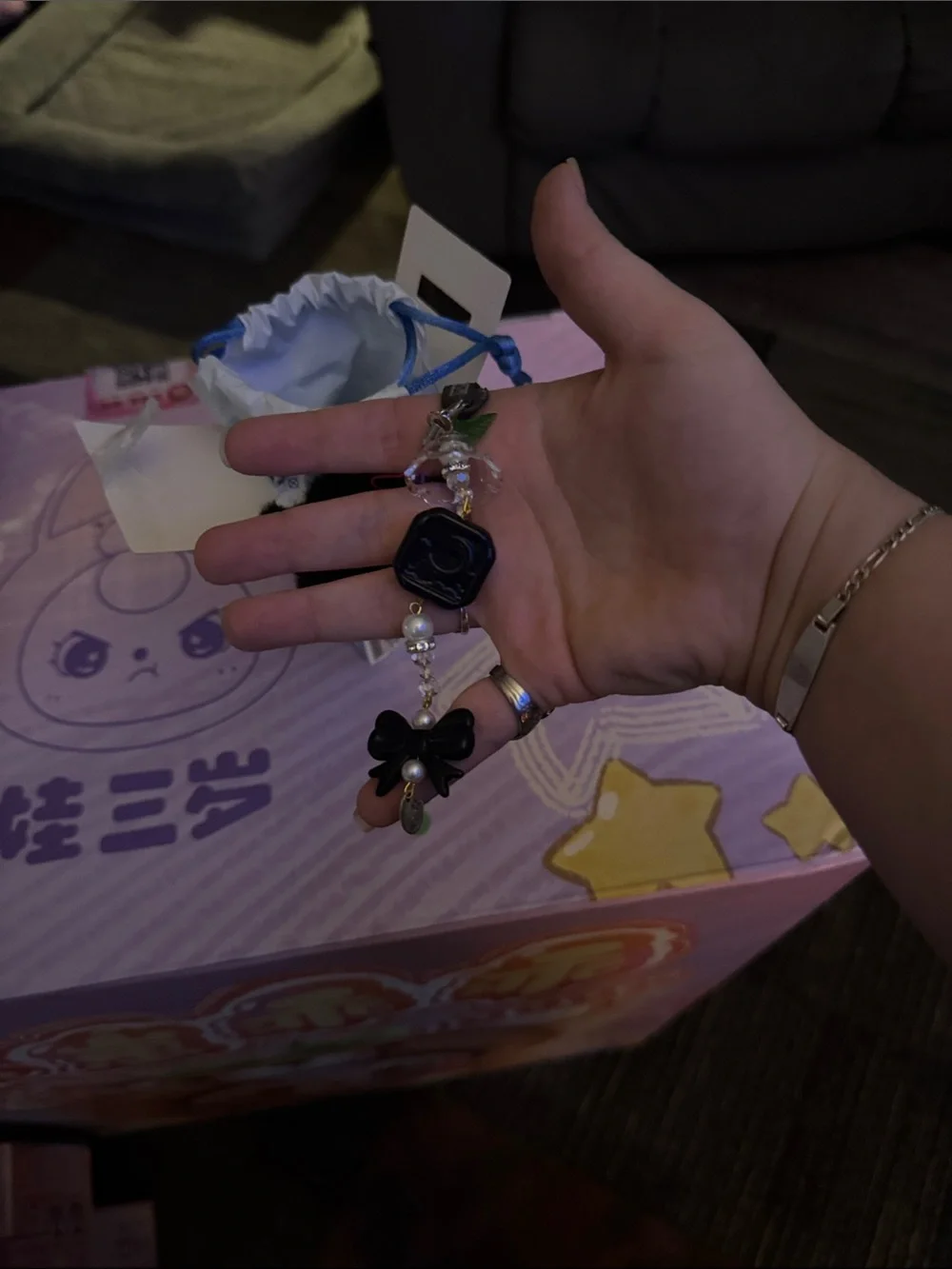 Custom Labubu R phone charm!